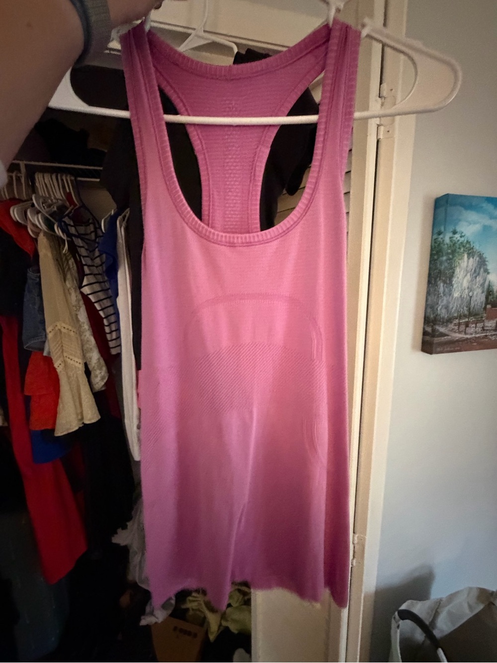 lululemon athletica Light Pink Racerback Tank